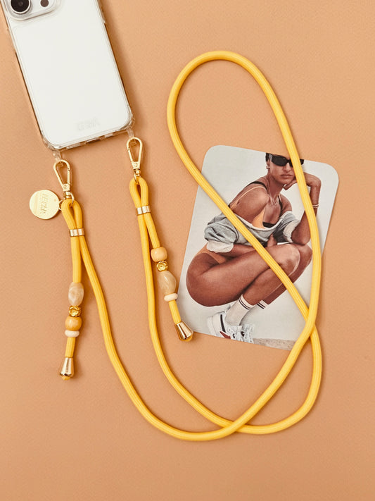 Mimosa | Yellow Crossbody Cord Strap