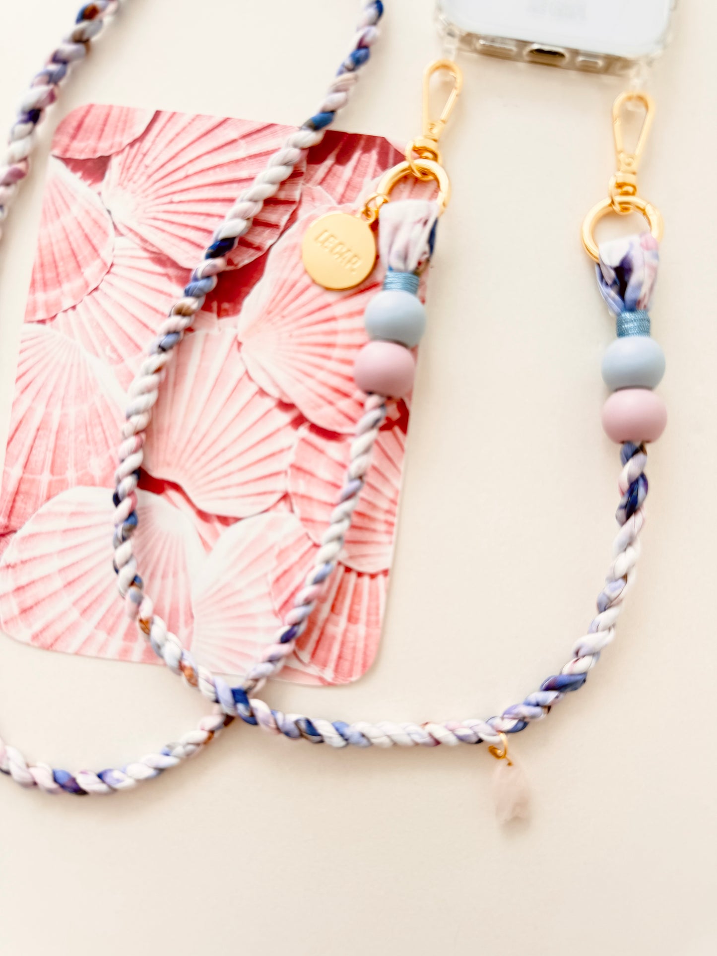 Pastel Tide Crossbody Phone Strap