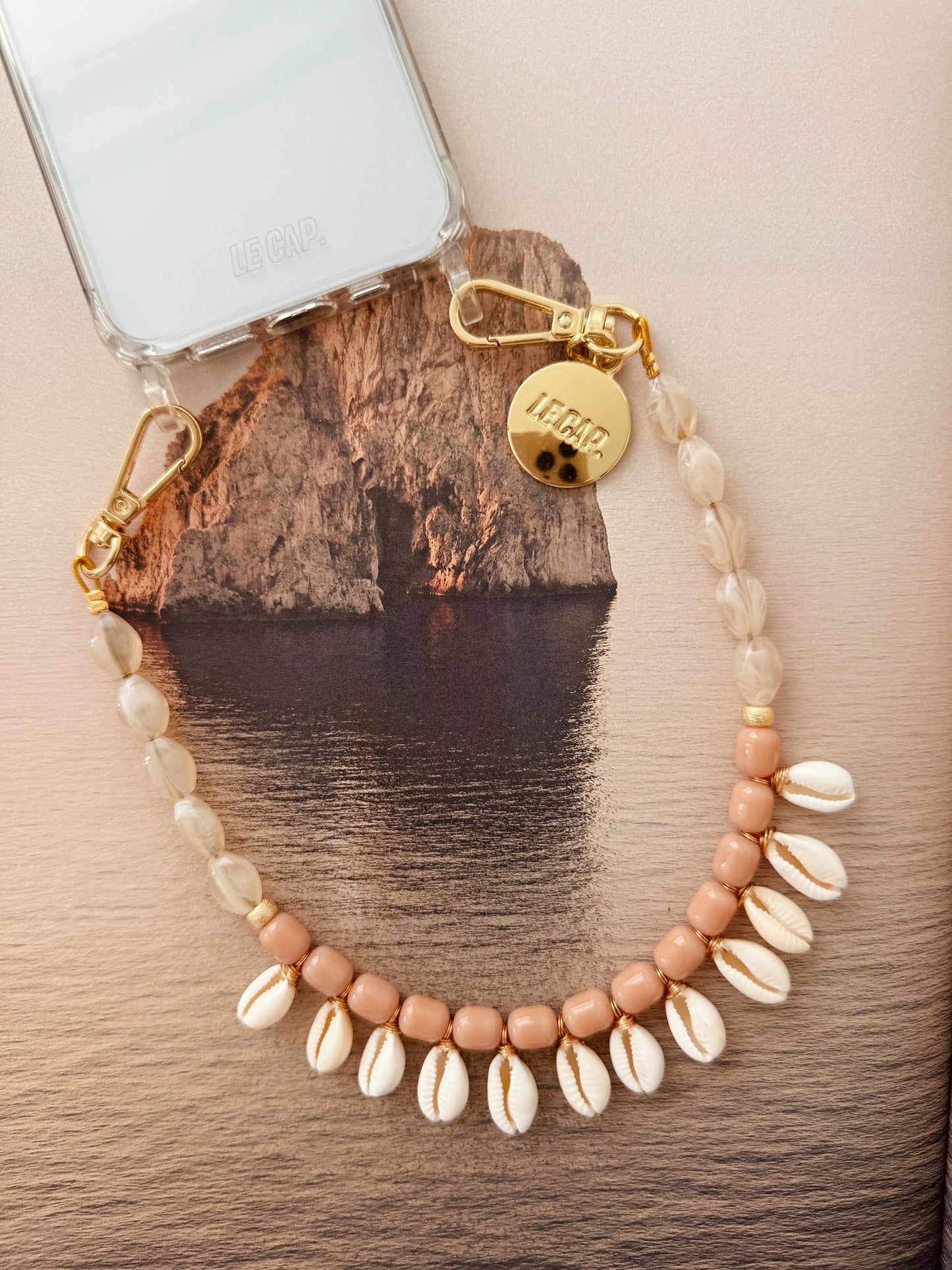 Beaded Wristy Strap - Island Goddess (Natural)