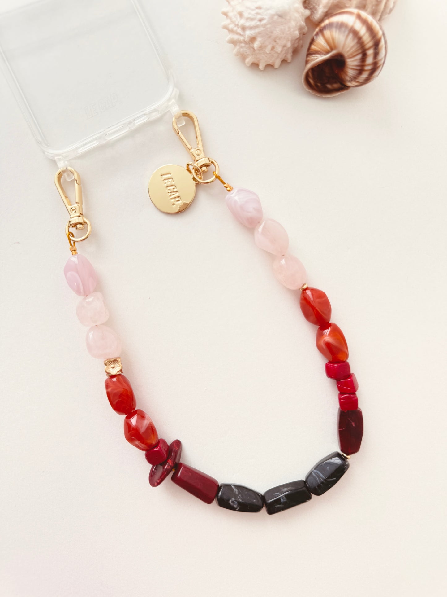 Beaded Wristy Strap - Midnight Bloom