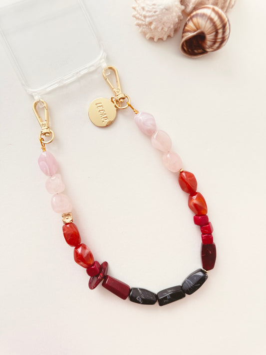 Beaded Wristy Strap - Midnight Bloom