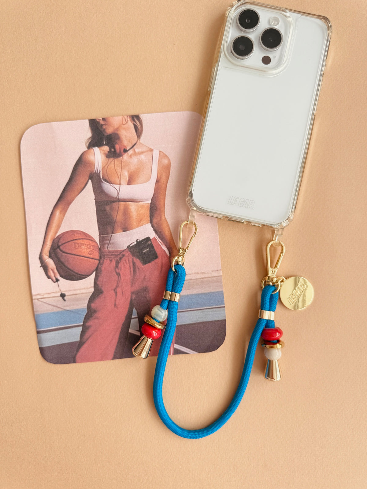 Capri | Blue Paracord Wrist Phone Straps