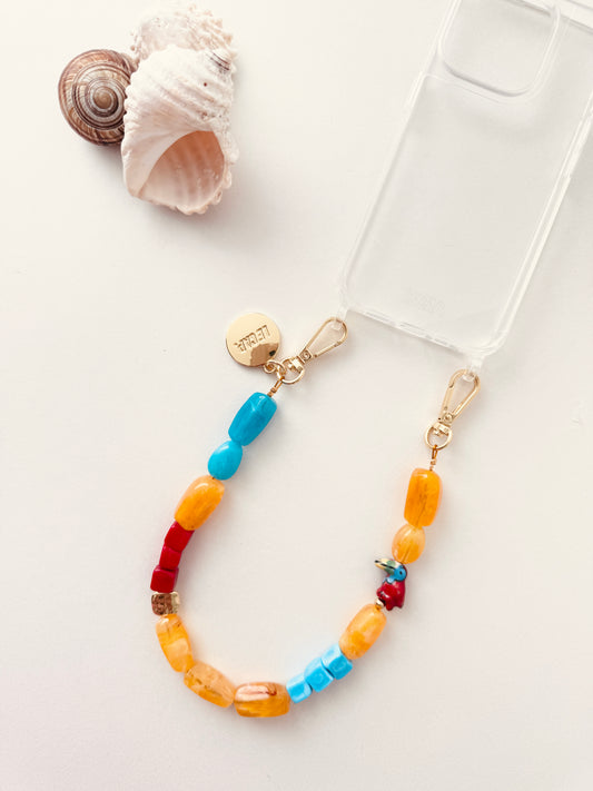 Beaded Wristy Strap - Rio Rhapsody