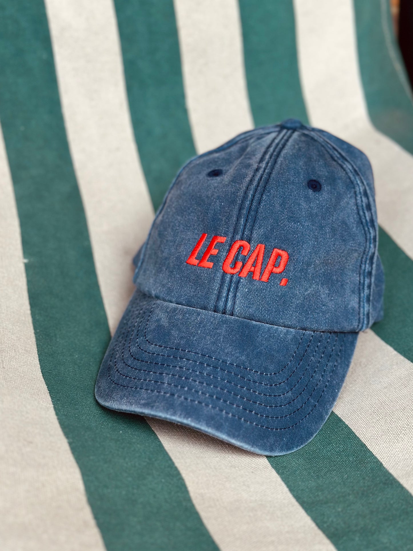Cap - Vintage Dark Denim