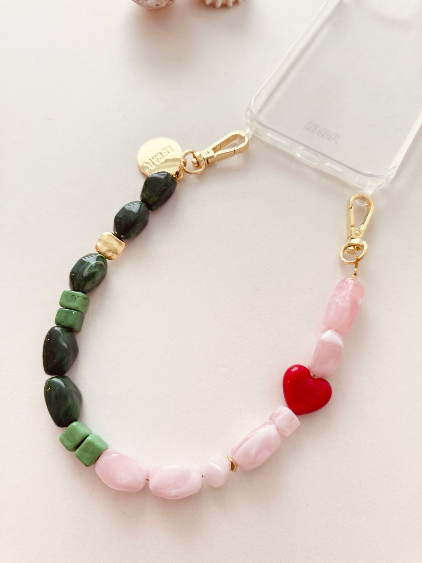 Beaded Wristy Strap - Secret Garden