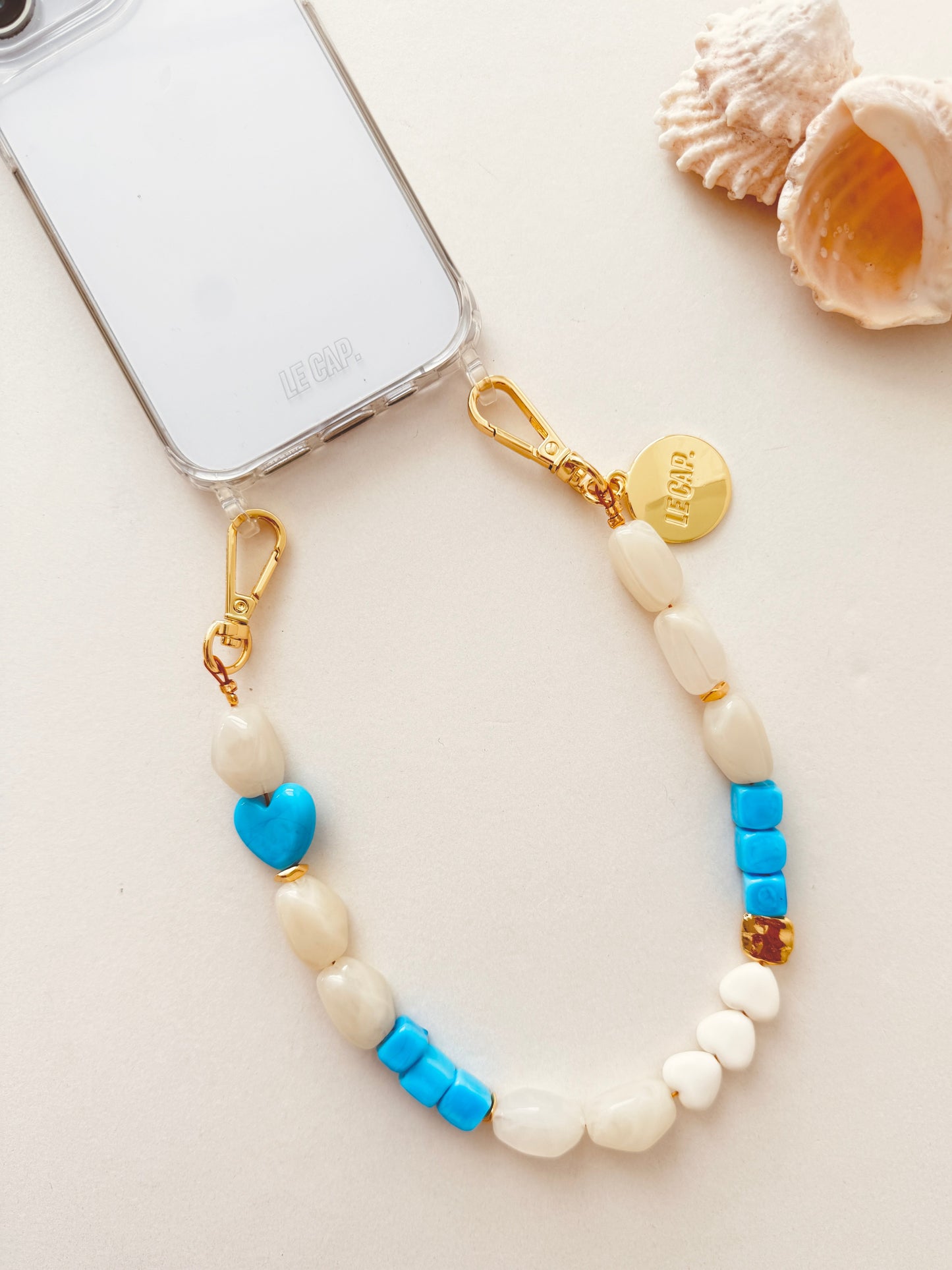 Beaded Wristy Strap - Santorini