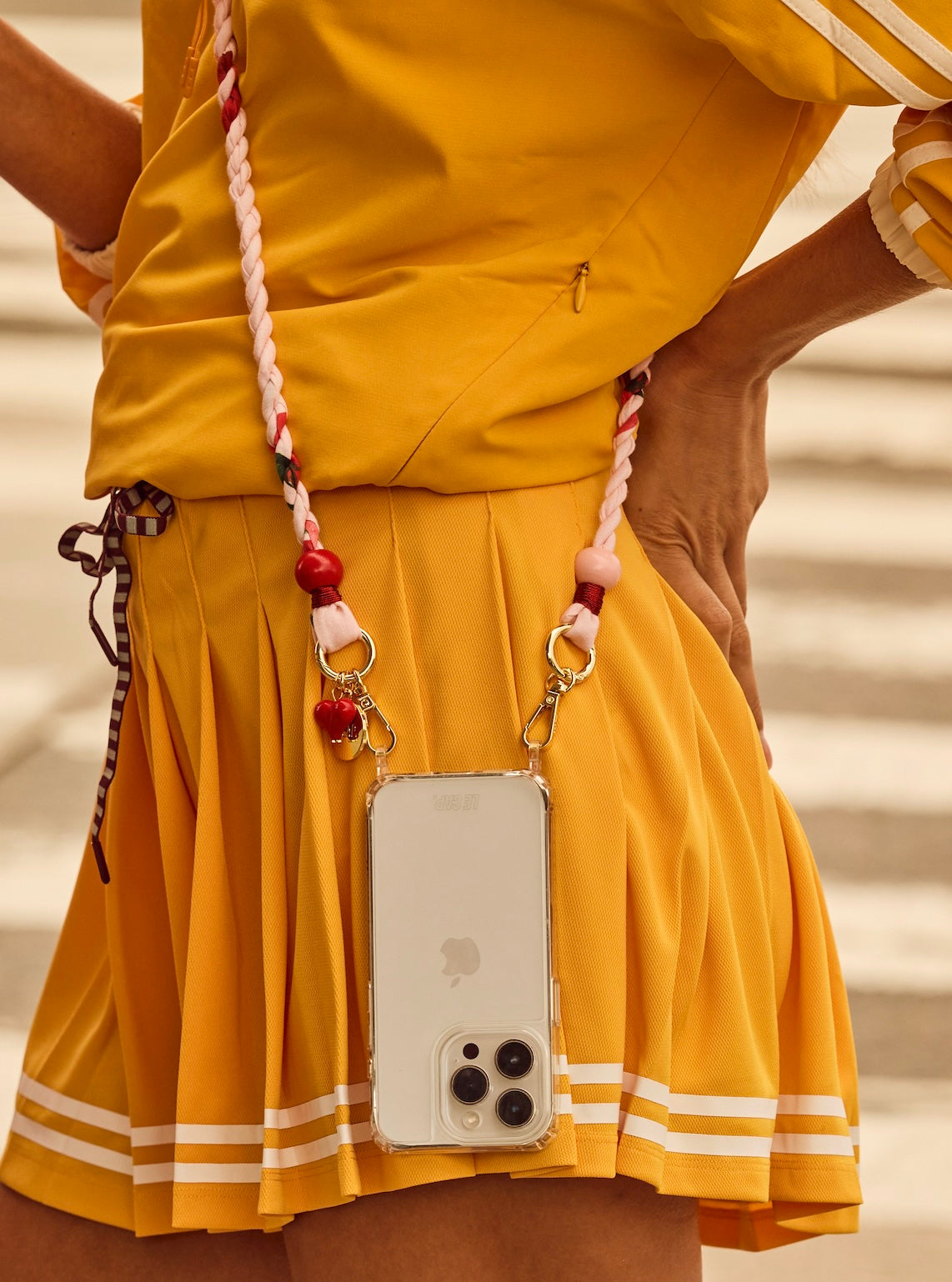 Flamingo Bay Crossbody Phone Strap